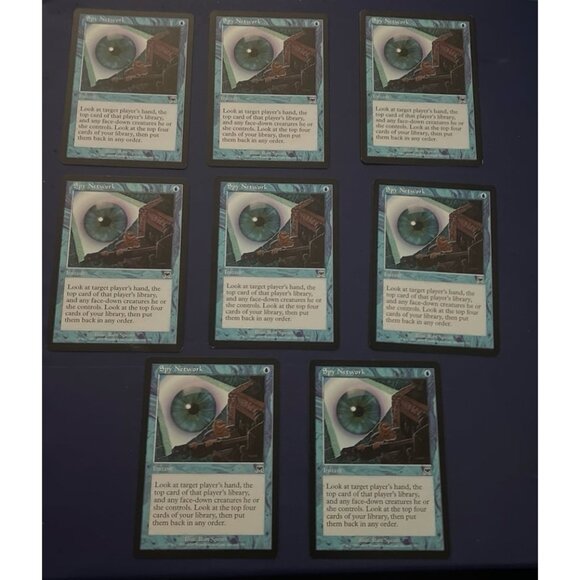 SALE 💸 MTG spy network - set of 8 - Picture 1 of 1